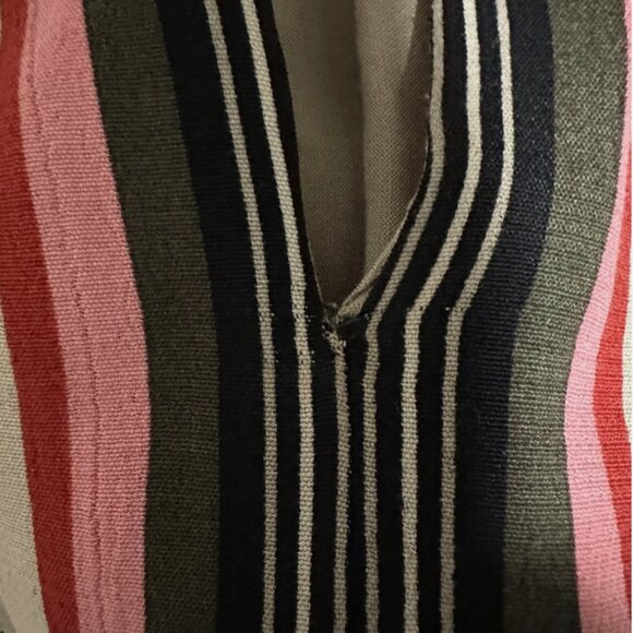 Almost Famous Broadway Costume Piece-Vintage Chevron Stripe Dress Size Small - Picture 8 of 9